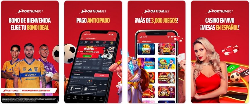descargar la aplicación de Android de Sportium